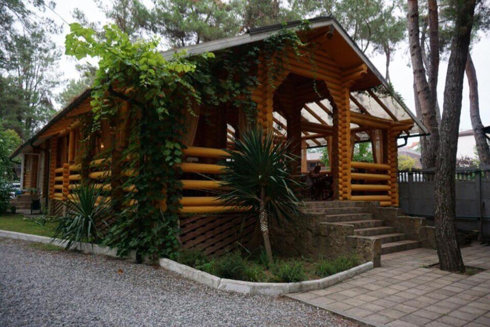 Гостевой Дом Сосновый Бор Pizunda Exterior photo